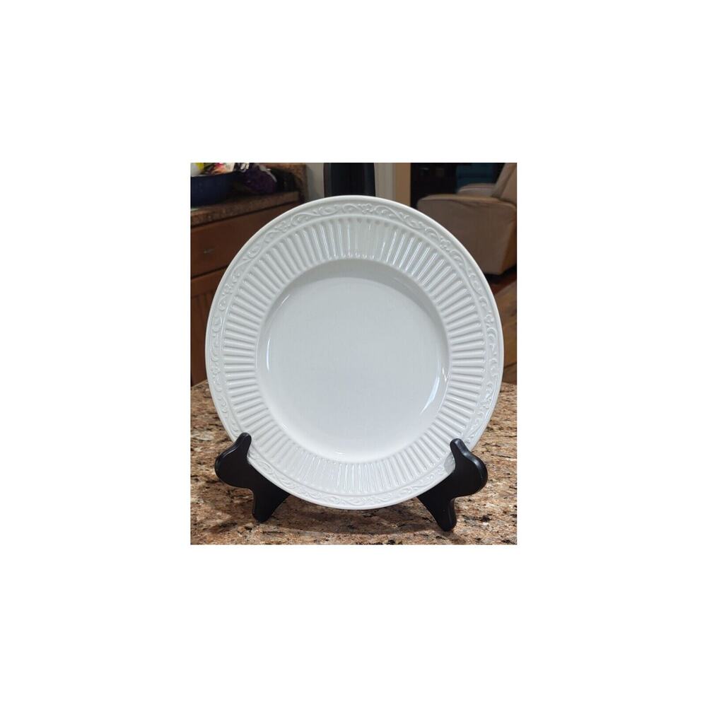 Mikasa Italian Countryside Salad Plates DD900 8-1/2" (Qty 1) white - Picture 2 of 8
